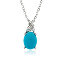 Collier en argent et Turquoise Sleeping Beauty