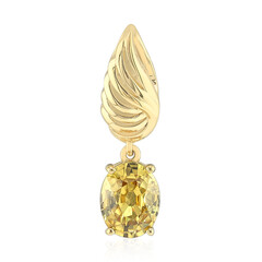 Pendentif en or et Zircon jaune