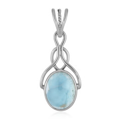 Pendentif en argent et Larimar