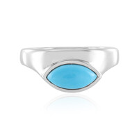 Bague en argent et Turquoise Sleeping Beauty (KM by Juwelo)