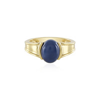 Bague en argent et Opale bleue