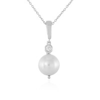 Collier en argent et Perle de culture d'eau douce