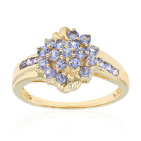 Bague en or et Tanzanite