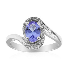 Bague en argent et Tanzanite