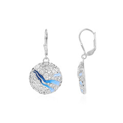 Boucles d'oreilles en argent et Zircon (SAELOCANA)