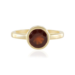 Bague en argent et Grenat Hessonite