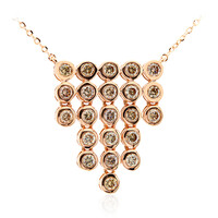 Collier en or et Diamant rose de France SI1 d'Argyle 