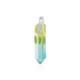 Pendentif en argent et Quartz multicolore (MONOSONO COLLECTION)