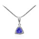 Collier en or et Tanzanite AAA