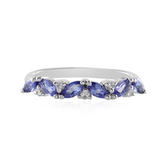 Bague en argent et Tanzanite