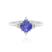 Bague en argent et Tanzanite