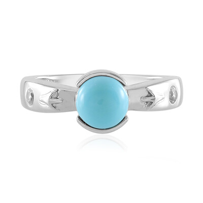 Bague en argent et Turquoise Sleeping Beauty