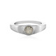 Bague en argent et Topaze blanche