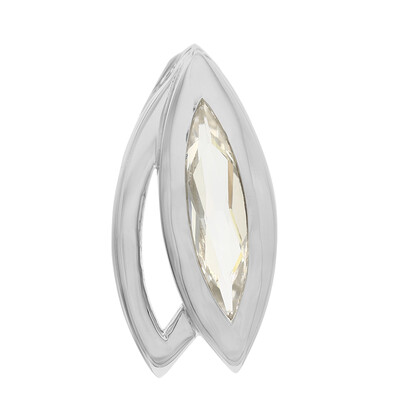 Pendentif en argent et Quartz blanc (MONOSONO COLLECTION)