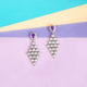 Boucles d'oreilles en argent et Améthyste (Dallas Prince Designs)