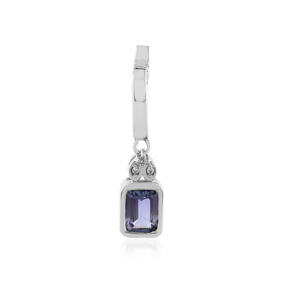 Pendentif en argent et Tanzanite non chauffée