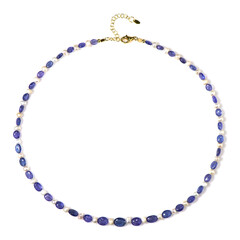 Collier en argent et Tanzanite