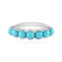 Bague en argent et Turquoise Sleeping Beauty