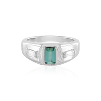 Bague en argent et Indicolite (Adela Silber)