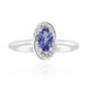 Bague en argent et Tanzanite