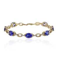 Bracelet en or et Tanzanite AAA (CIRARI)