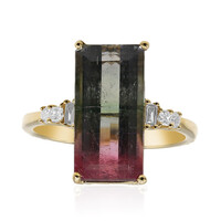 Bague en or et Tourmaline multicolore (CIRARI)