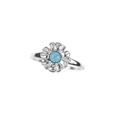 Bague en argent et Turquoise (dagen)