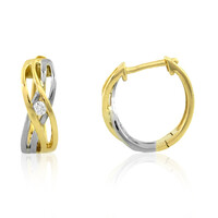 Boucles d'oreilles en platine et Diamant Flawless (F) (LUCENT DIAMONDS)