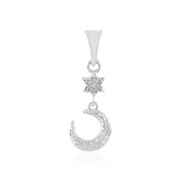 Pendentif en argent et Diamant I2 (I)