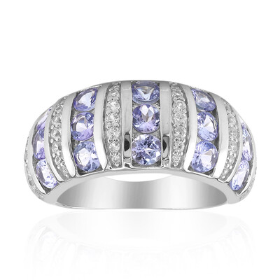 Bague en argent et Tanzanite