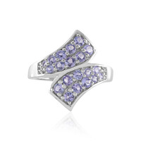 Bague en argent et Tanzanite