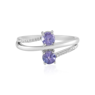 Bague en argent et Tanzanite