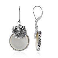 Boucles d'oreilles en argent et Nacre (Art of Nature)