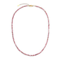 Collier en argent et Rhodochrosite