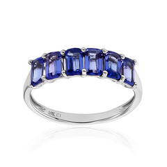 Bague en or et Tanzanite AAA