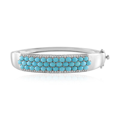 Bracelet en argent et Turquoise Sleeping Beauty