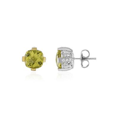 Boucles d'oreilles en argent et Quartz de l'Ouro Verde (Dallas Prince Designs)