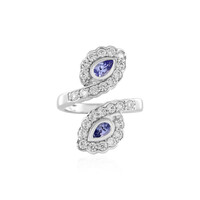 Bague en argent et Tanzanite