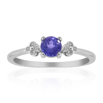 Bague en argent et Tanzanite