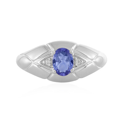 Bague en argent et Tanzanite