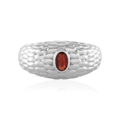 Bague en argent et Rubis de Tanzanie (SAELOCANA)