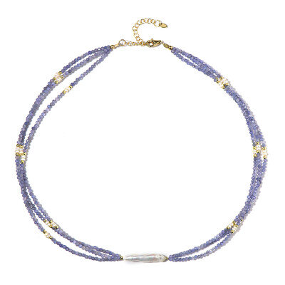 Collier en argent et Tanzanite (Riya)