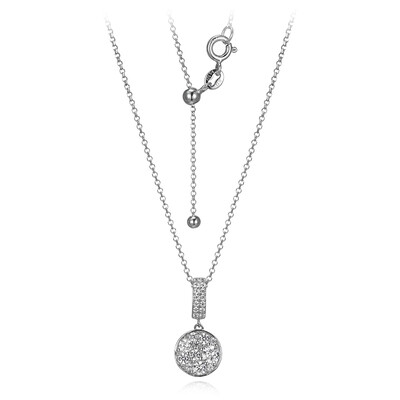 Collier en argent et Zircon