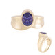 Bague en argent et Tanzanite