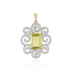 Pendentif en or et Quartz de l'Ouro Verde (SUHANA)