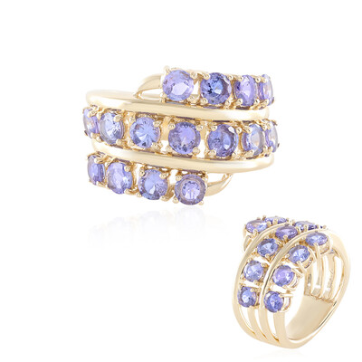 Bague en or et Tanzanite (de Melo)