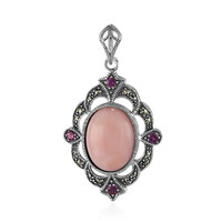 Pendentif en argent et Opale rose (Annette classic)