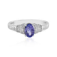 Bague en argent et Tanzanite