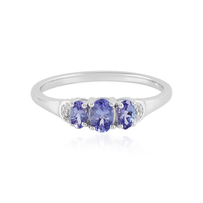 Bague en argent et Tanzanite