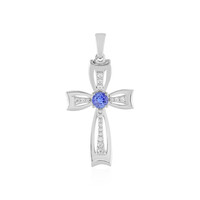 Pendentif en argent et Tanzanite